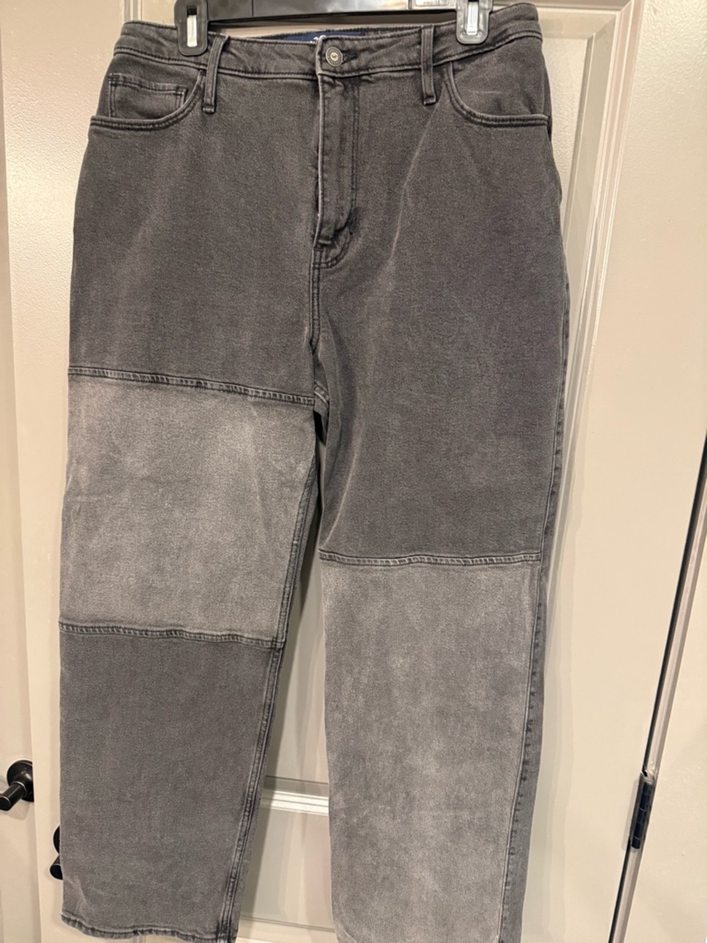 Hollister Black Washed Ultra High-Rise Dad Jeans